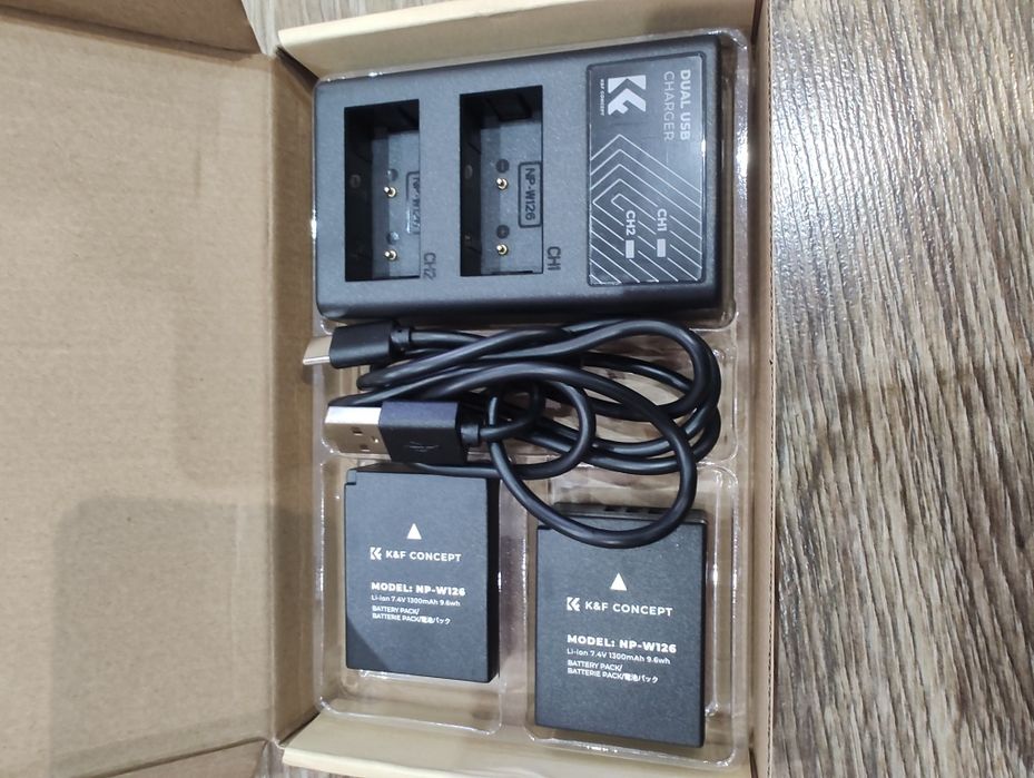 Akumulator K&F Concept NP-W126
