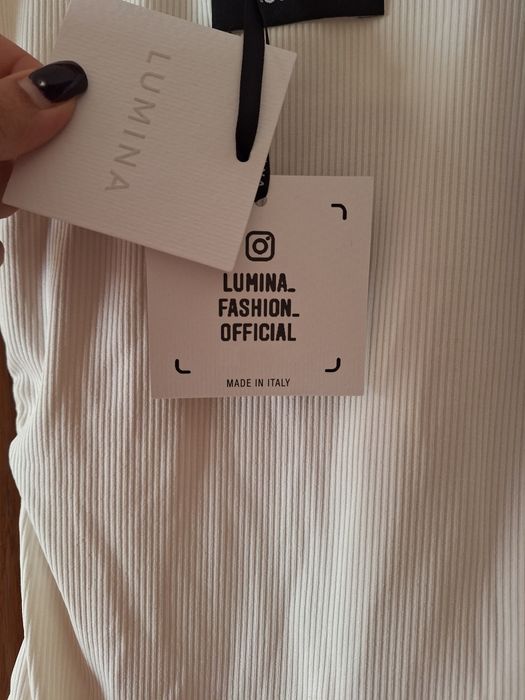 Body Branco de manga comprida T: M/L Lumina