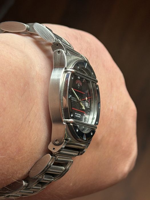 Certina DS Cascadeur, rozmiar 40/46mm, w stali, oryginalna bransoleta, nowa bateria