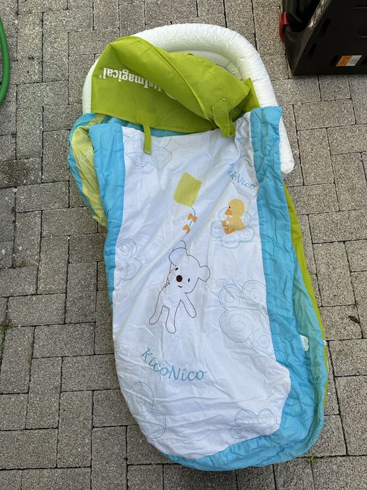 Cama viagem criança insuflável Imaginarium