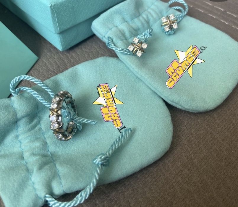 Набір срібло  925 проби кубічний цирконій