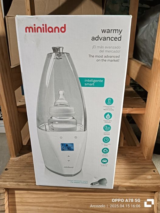 Aquecedor de biberões Miniland