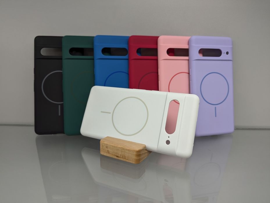 Google Pixel 7 Pro Противоударный чехол з Magsafe софт тач Чохол