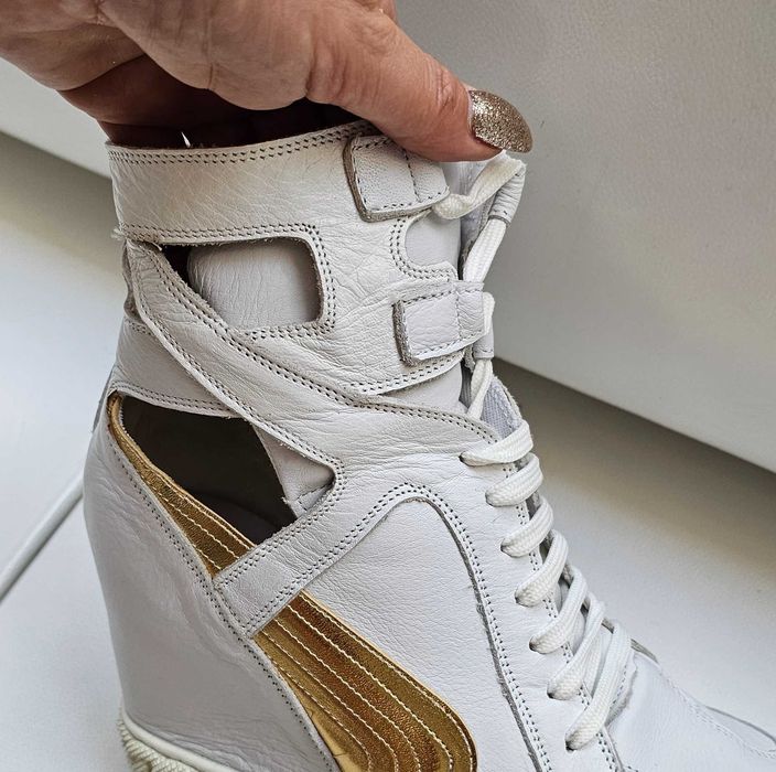 Casadei  wzór sneakersy skóra naturalna roz 41