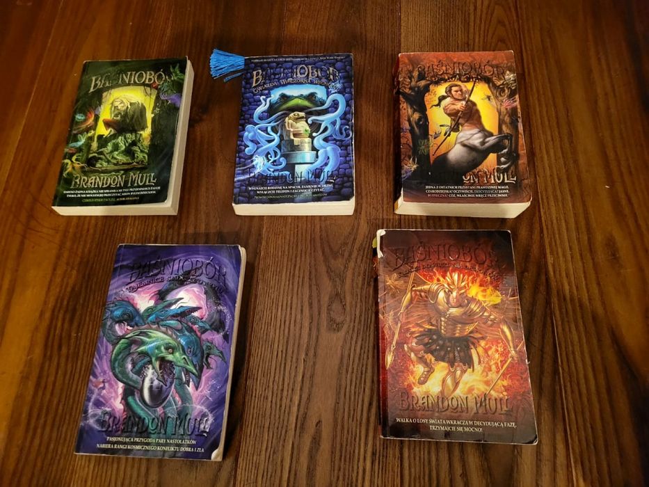 Baśniobór Brandon Mull seria 5 tomów