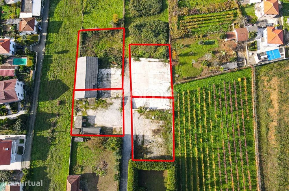 Plot of Land with 3,297 m² in Lixa – Divided into 4 Lots