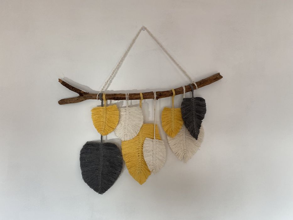 Decoraçao em macramé