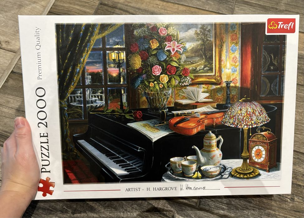 Puzzle Trefl, 2000 elementów, dźwięki muzyki
