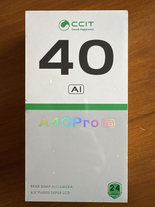 Telemovel Android Novo CCIT A40 Pro 5G