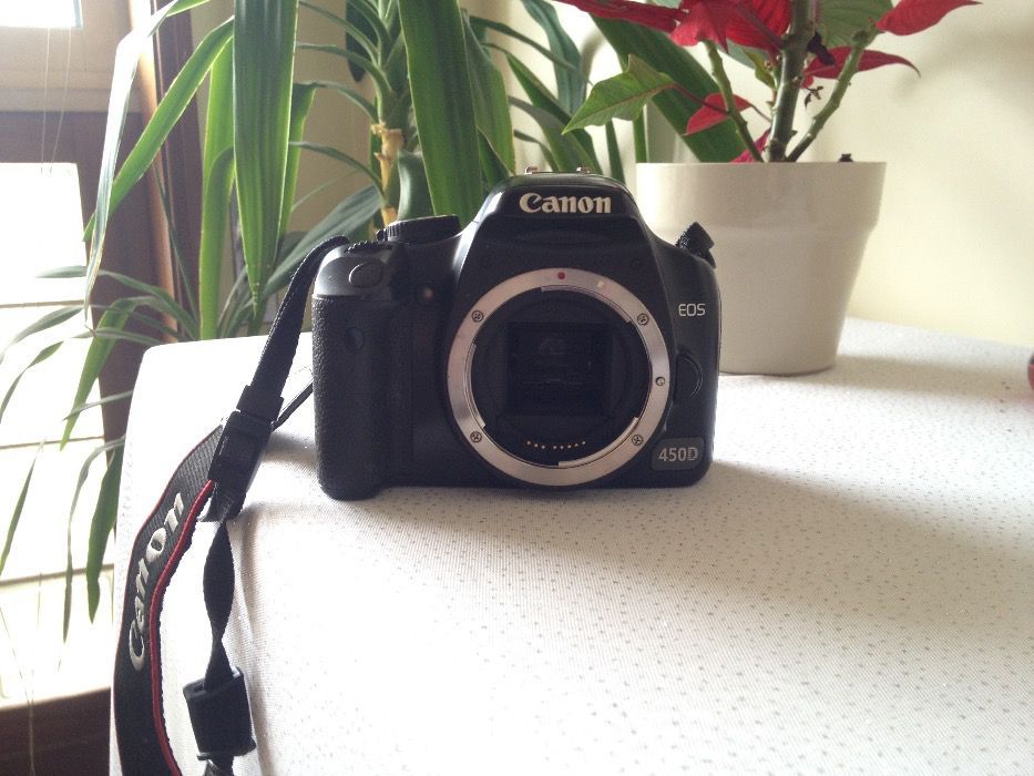 Máquina Fotográfica Canon 450D