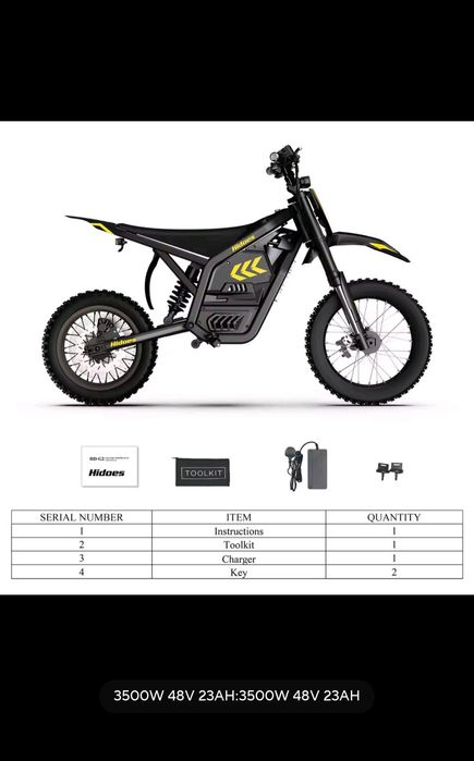 Moto Elétrica Hidoes G2