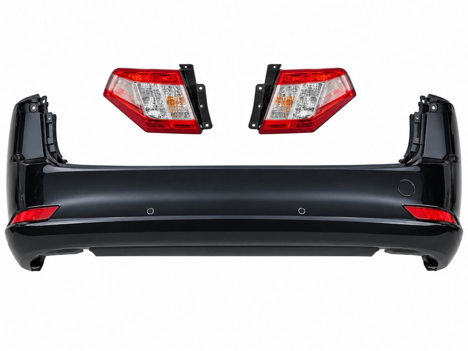 Бампер задній в зборі задня частина peugeot 508 2010-2015