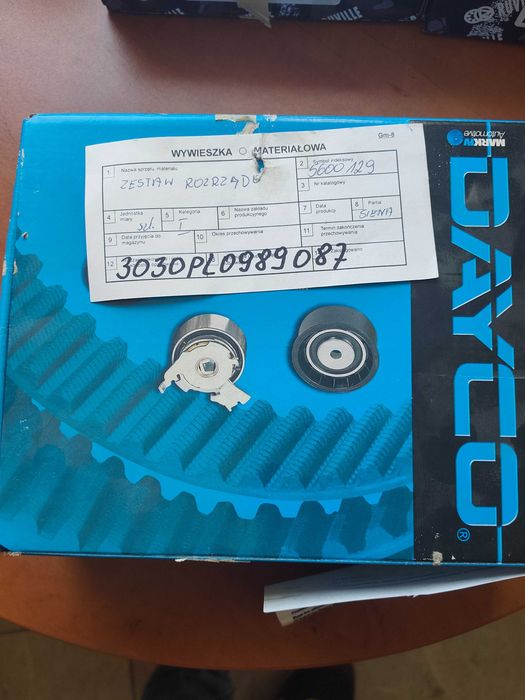 Zestaw rozrządu DAYCO Fiat Siena