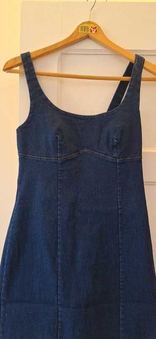 Vestido ganga jeans