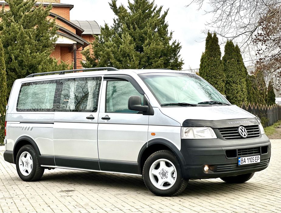 Volkwagen Transporter T5 ІДЕАЛЬНИЙ СТАН! 2.5 Дизель Пасажир! 8+1