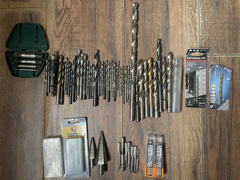 Wiertła z akcesoriami