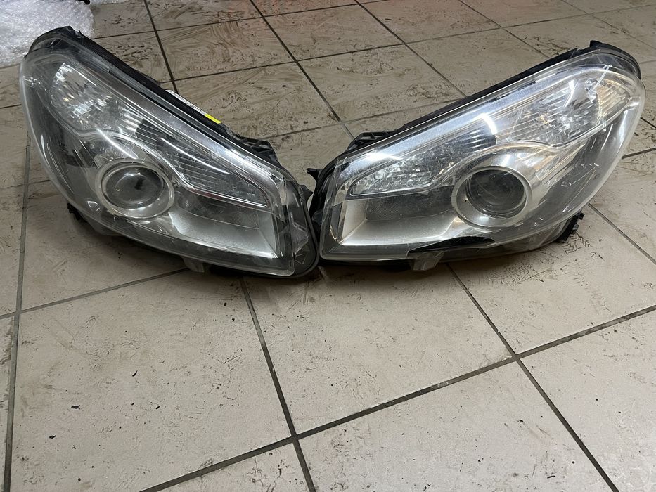 Фара права nissan qashqai рестайлінг на запчасти або під реставрацію