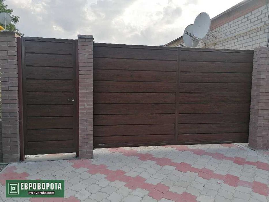 Ворота Распашные Жалюзи - 24000 грн! Днепр! Доставка! Монтаж!