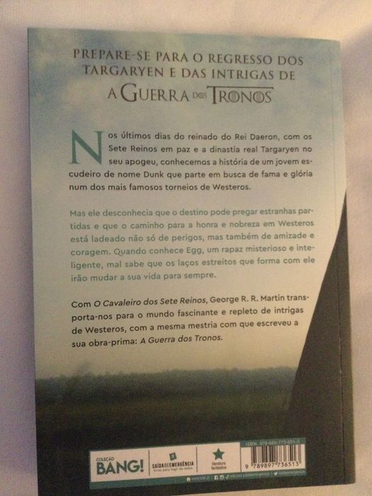 O cavaleiro dos sete reinos. George R.R. Martin