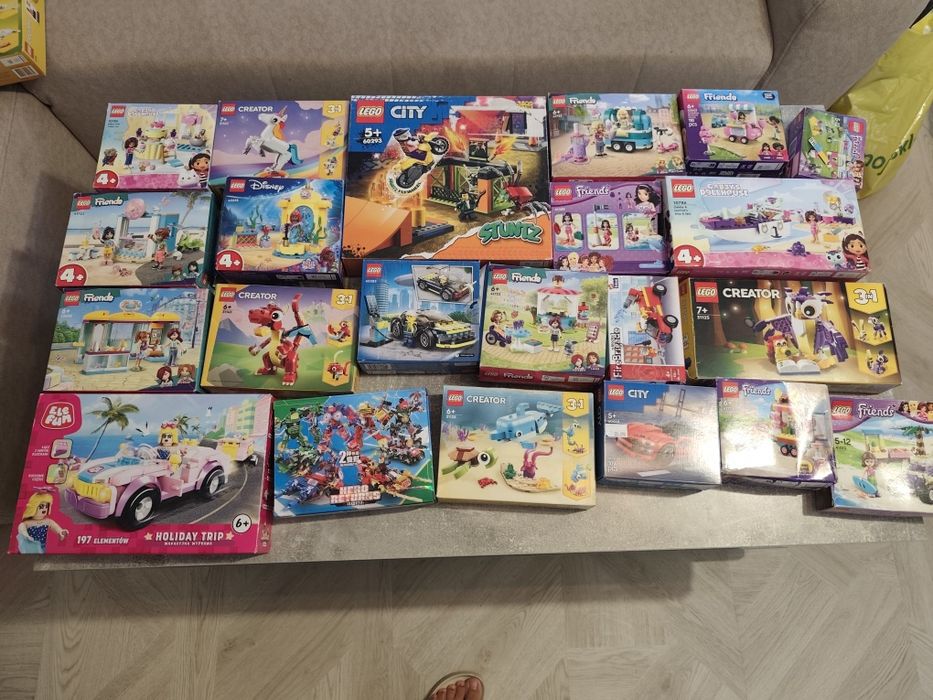 Klocki lego mix zestawy