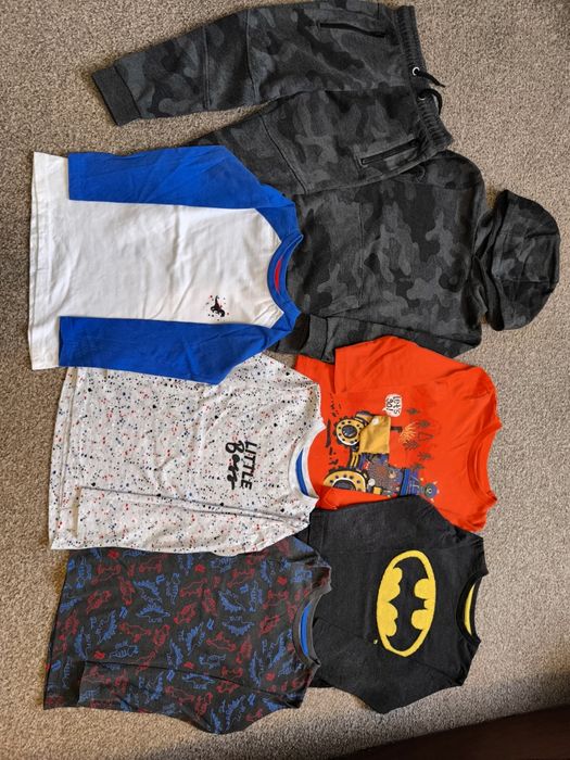 Набір пакет хлопчик реглан худі штани 98-104 см