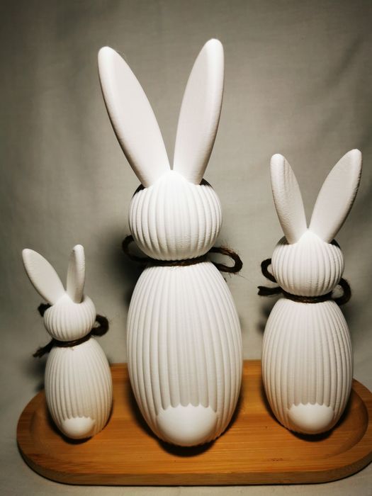 Zajączki dekoracyjne 3 szt