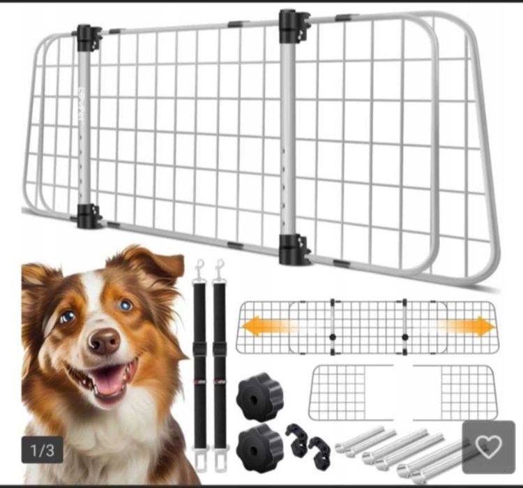 Kratka do samochodu dla psa