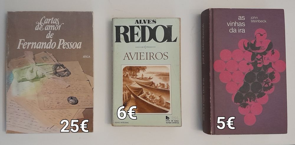 Promoção livros antigos