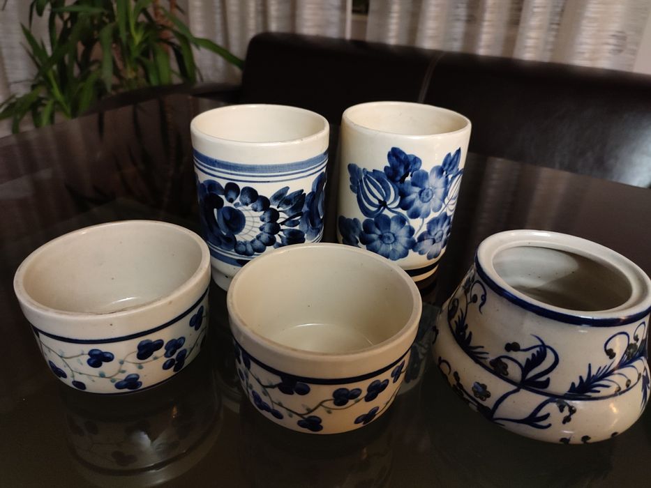 Porcelana garnki  kufle naczynia