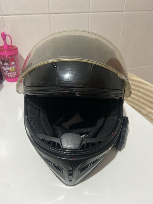 Capacete de mota