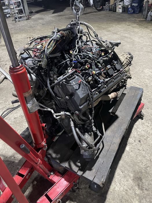 Двигатель с навесным м62в35