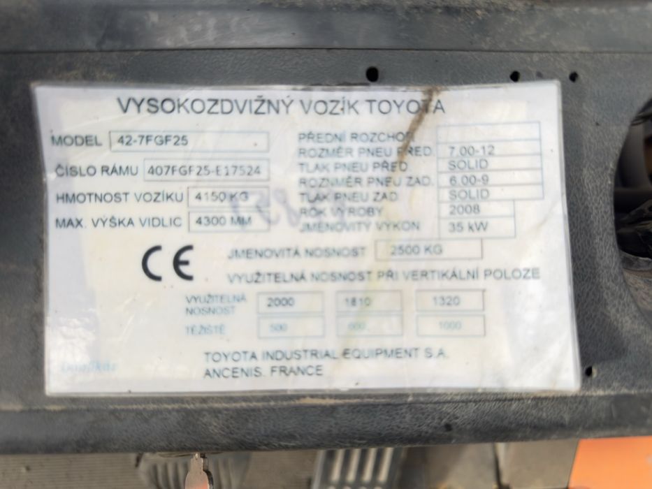 Продам навантажувач Toyota 2008 року