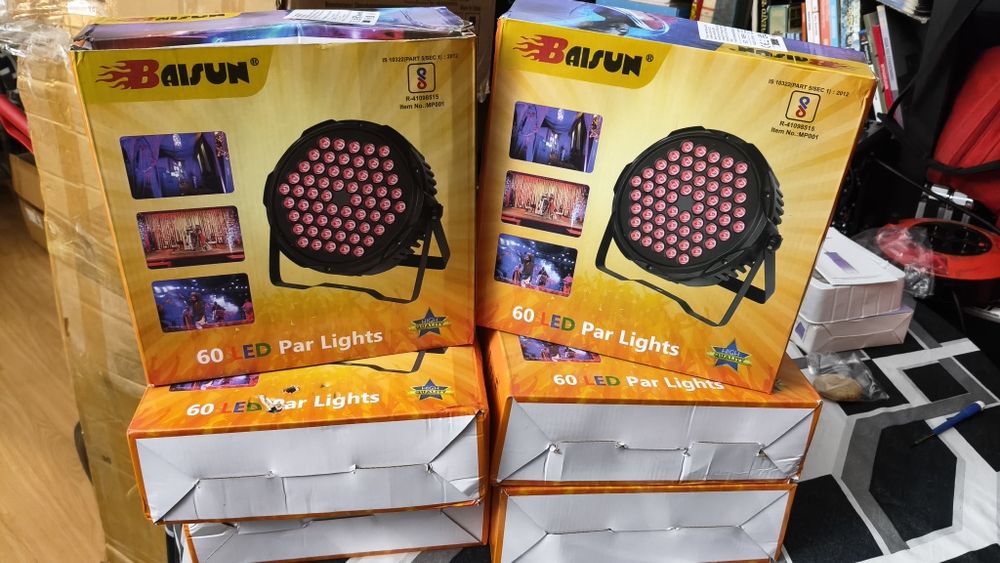 Projetor de palco RGB 60 LED