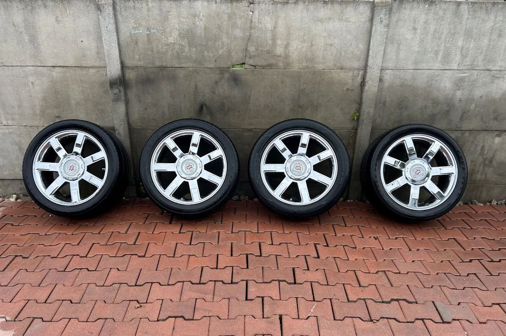 CADILLAC ESCALADE III 6,2 V8 2006-2014 FELGI ALUMINIOWE ALUFELGI 22" CHROM CHROMOWANE KOŁA LETNIE 285/45R22