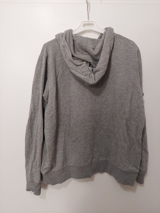 Bluza szara z długim rękawem Harvard H&M plus size EU XL