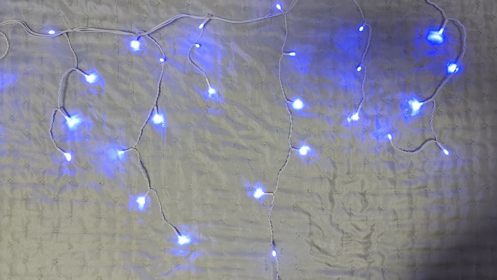 Гірлянда вулична 3 м (синя)