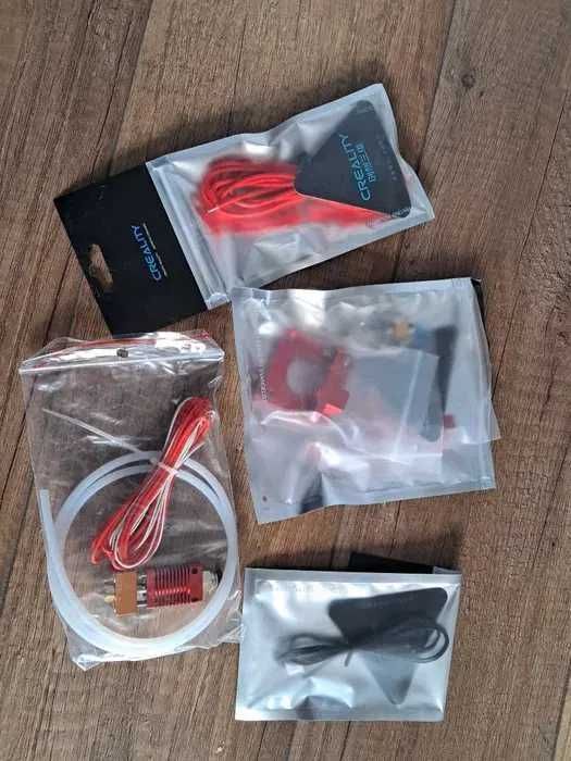 Części do drukarki Ender 3 termistot, grzałkę, extruder aluminowy, zestaw głowica