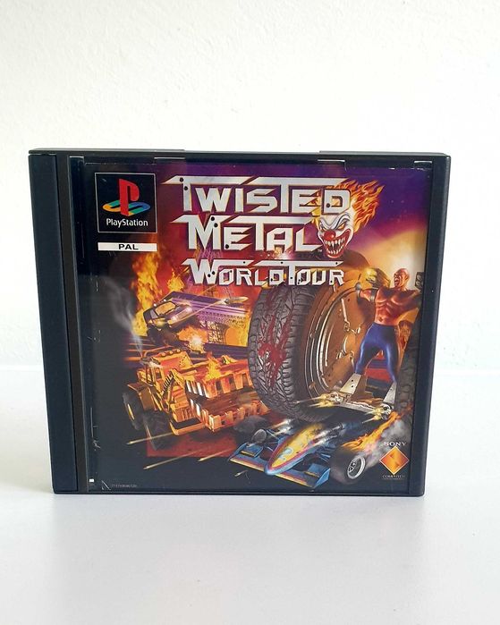 Gra Twisted Metal World Tour PSX PS1 PlayStation 3xA ENG PAL