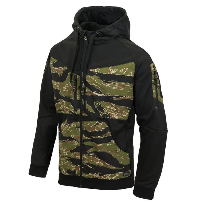 Тактична  Кофта Helikon-Tex Rogue Hoodie - Black/Tiger Stripe