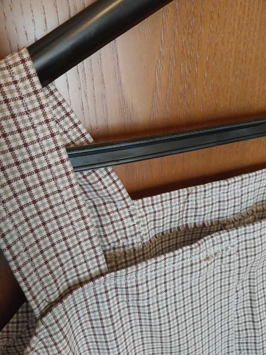 Bata, Vestido pinafore, salopete, jardineira axadrezado com bolsos frontais. Até XXL / 44