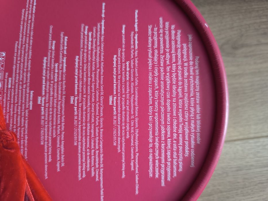 TSO MORIRI zestaw kosmetyczny