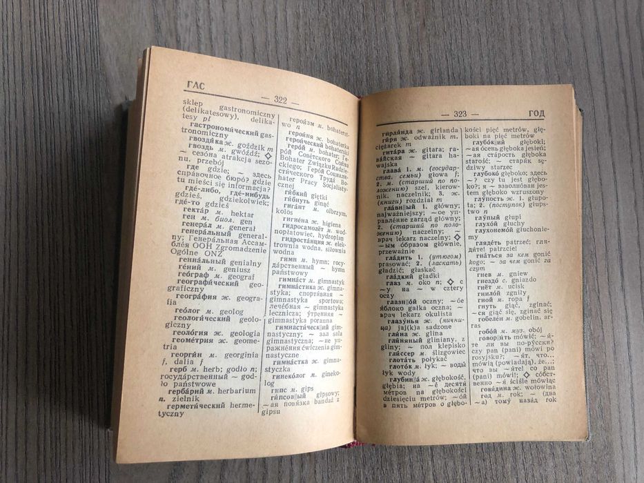 Słownik kieszonkowy polsko-rosyjski rosyjsko-polski