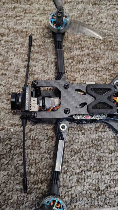 Складний карбоновий дрон на рамі Mini Range II LR4 4дюйма 185мм