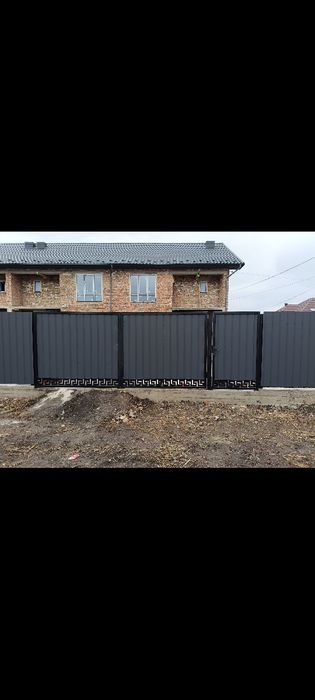 Брама і калітка,виготовляємо,встановлюємо
