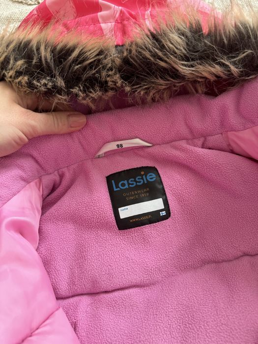 Комбінезон зимовий на дівчинку 98 розмір Lassie Reima