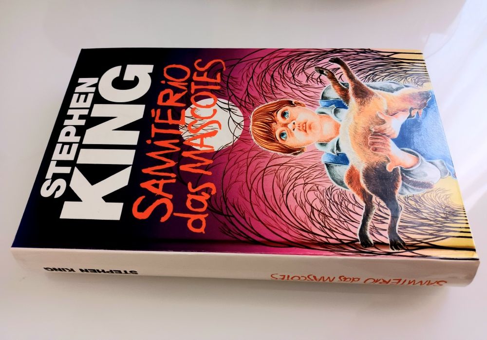 "Samitério das Mascotes" (Stephen King) Livro de Capa Dura