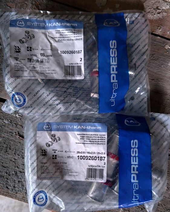 Trójnik Kan-Term 25x2,5/16x2,0/25x2,5