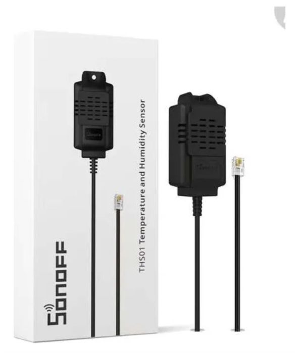 Zestaw Sonoff TH Elite + czujnik THS01 + przedłużacz RL560