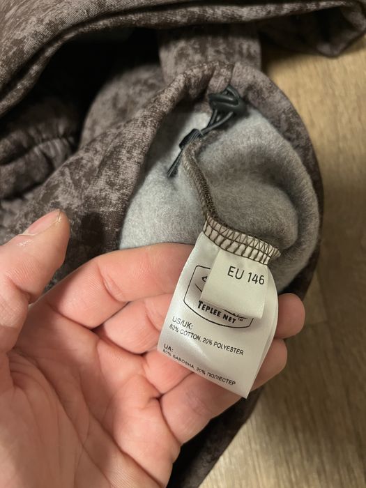 Детская кофта с капюшоном 146 размер на 13-14 лет