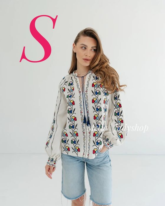 Розпродаж!!!Вишиванка сорочка вишита